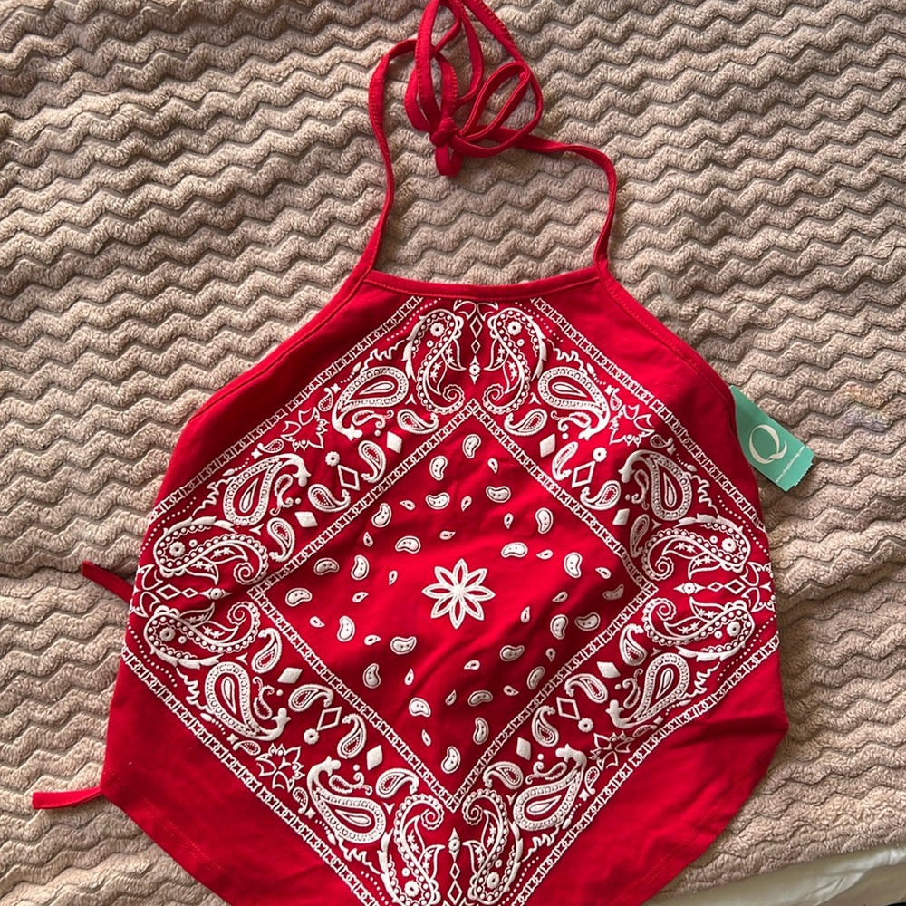 Bandana Halter Top